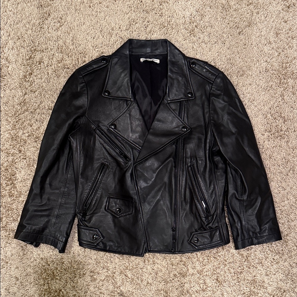 Rebecca Minkoff Black Leather Jacket